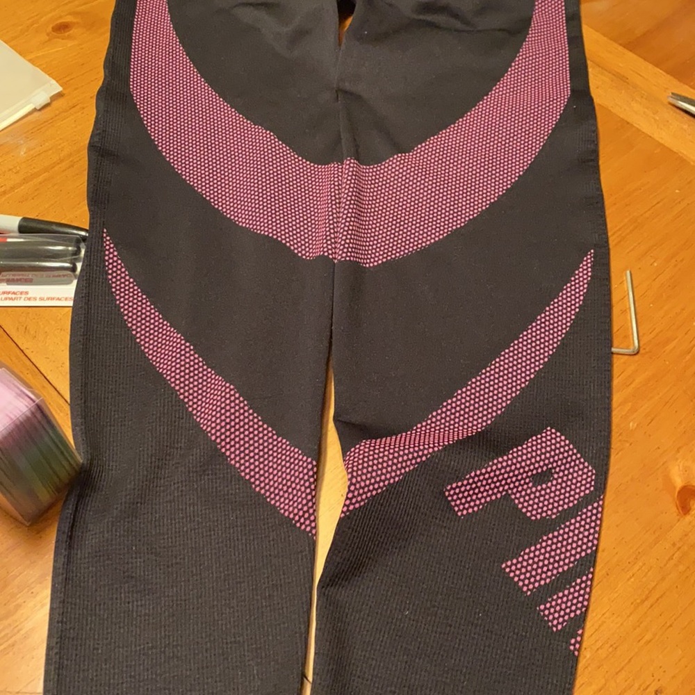 Pink leggings